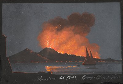 Neapel, Vesuv-Eruption von Giorgio Glass