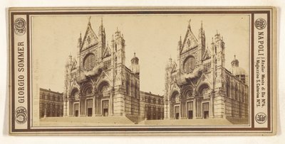 Der Dom von Siena von Giorgio Sommer
