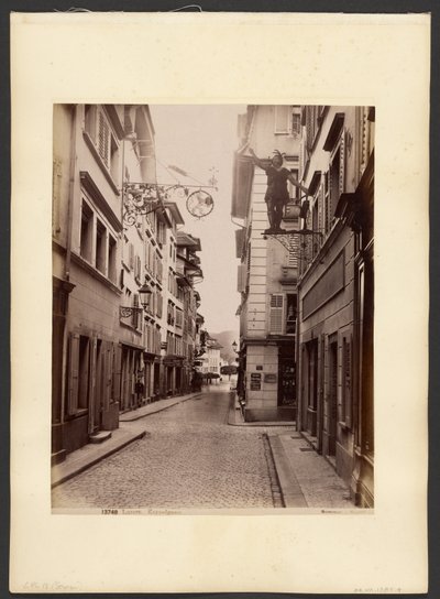 Luzern, Kappelgasse von Giorgio Sommer