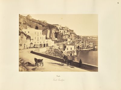 Neapel. Blick auf Pausilippe von Giorgio Sommer