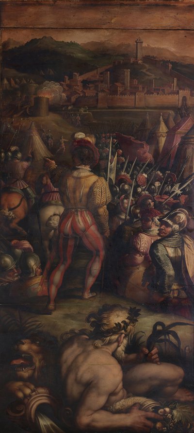 Eroberung von Vicopisano, 1563-1565 von Giorgio Vasari