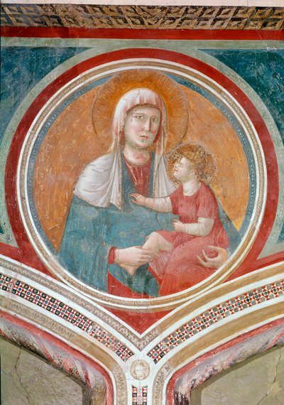 Jungfrau und Kind von Giotto (c.1266 1337)