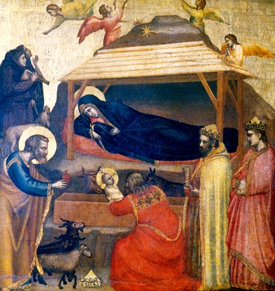 Die Epiphanie, ca. 1230 von Giotto di Bondone