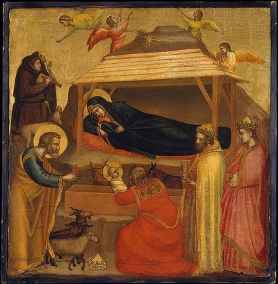 Anbetung der Könige von Giotto di Bondone