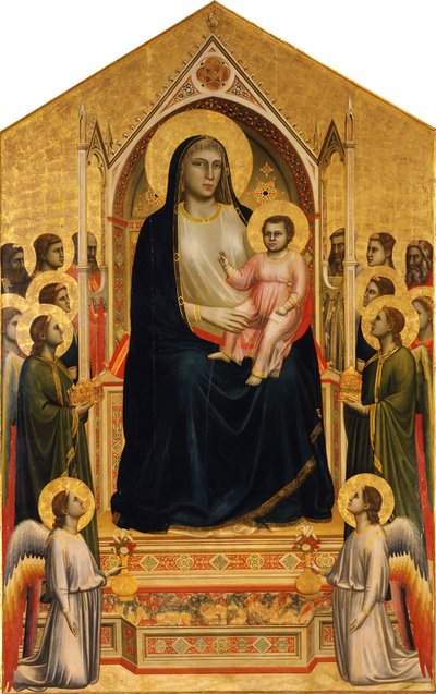 Die Ognissanti Madonna, ca. 1310 von Giotto di Bondone