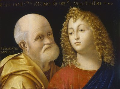 Doppelporträt von Giovanni Agostino da Lodi