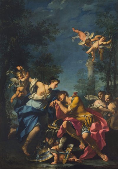 Rinaldo und Armida von Giovanni Angelo Borroni