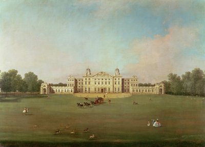 Badminton House, Gloucestershire von Giovanni Antonio Canal