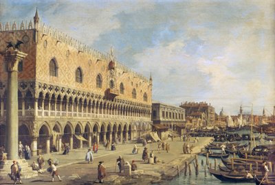 Die Riva degli Schiavoni, Venedig von Giovanni Antonio Canal