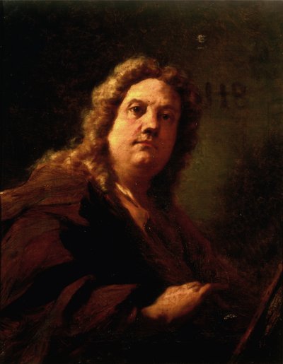 Selbstporträt von Giovanni Antonio Pellegrini
