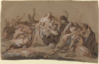 Das Massaker der Unschuldigen von Giovanni Antonio Pellegrini