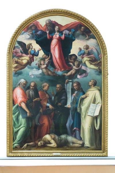 Streit über die unbefleckte Empfängnis von Giovanni Antonio Sogliani