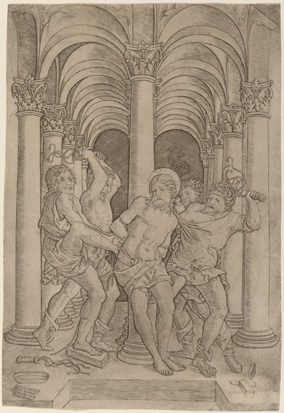 Geißelung von Giovanni Antonio da Brescia