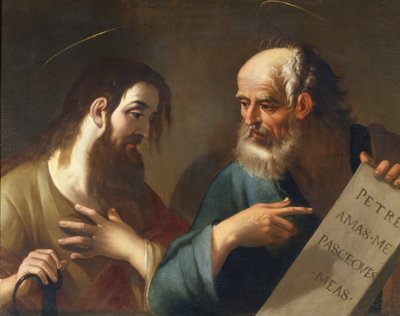 Heiliger Petrus und Heiliger Paulus von Giovanni Baglioni