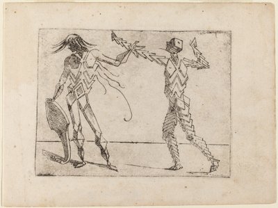 Aus "Bizzarie di varie Figure" von Giovanni Battista Bracelli