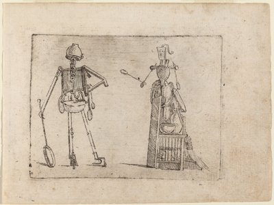 Aus "Bizzarie di varie Figure" von Giovanni Battista Bracelli