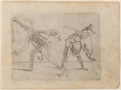 Aus "Bizzarie di varie Figure" von Giovanni Battista Bracelli