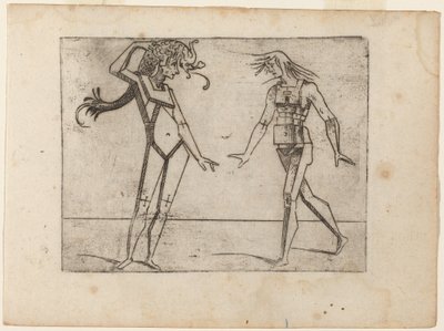 Aus "Bizzarie di varie Figure" von Giovanni Battista Bracelli