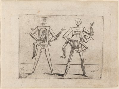 Aus "Bizzarie di varie Figure" von Giovanni Battista Bracelli