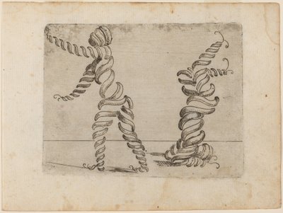 Aus "Bizzarie di varie Figure" von Giovanni Battista Bracelli