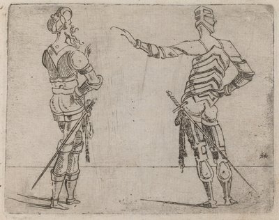 Aus "Bizzarie di varie Figure" von Giovanni Battista Bracelli