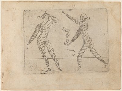 Aus "Bizzarie di varie Figure" von Giovanni Battista Bracelli