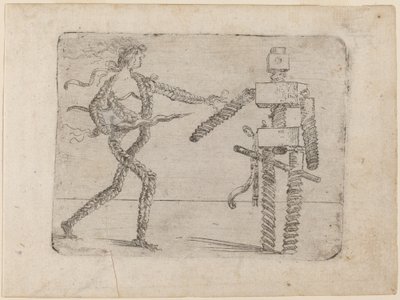 Aus "Bizzarie di varie Figure" von Giovanni Battista Bracelli