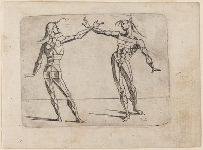 Aus "Bizzarie di varie Figure" von Giovanni Battista Bracelli