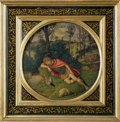 Endymion schlafend von Giovanni Battista Cima da Conegliano