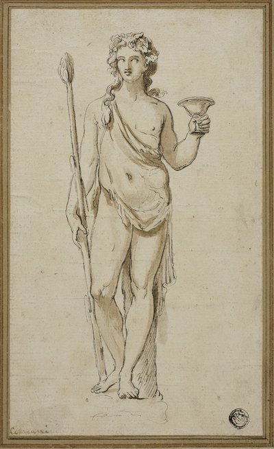 Bacchus von Giovanni Battista Cipriani