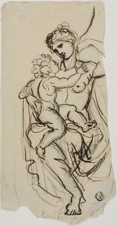 Venus und Amor von Giovanni Battista Cipriani