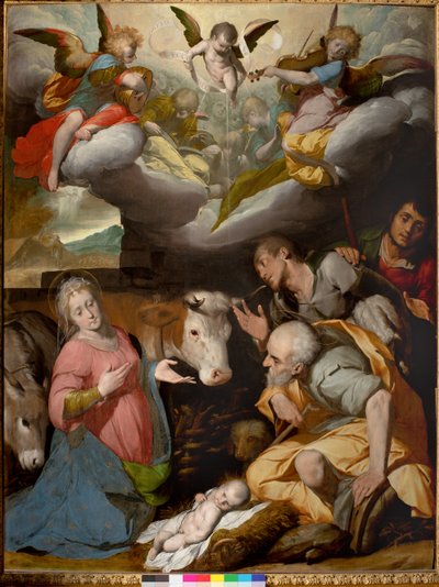 Anbetung der Hirten von Giovanni Battista Crespi
