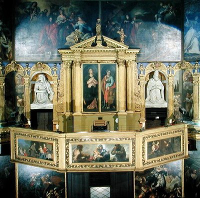 Ansicht der Orgel, 1615 von Giovanni Battista Novello