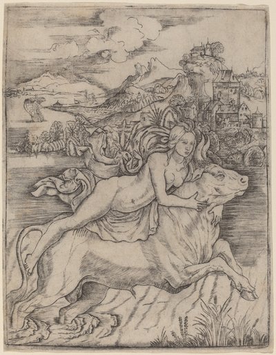 Der Raub der Europa von Giovanni Battista Palumba