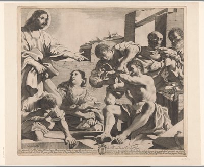 Die Auferweckung des Lazarus von Giovanni Battista Pasqualini