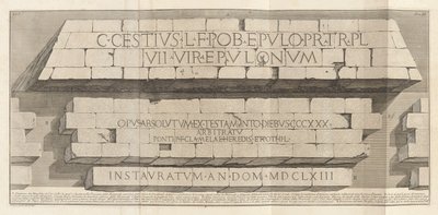 Römische Altertümer, Band III von Giovanni Battista Piranesi