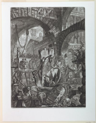 Carceri-Serie Platte II von Giovanni Battista Piranesi