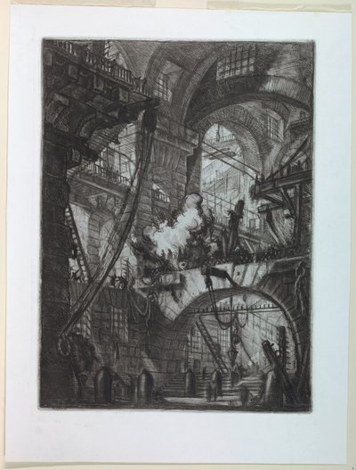Carceri-Serie, Platte VI von Giovanni Battista Piranesi