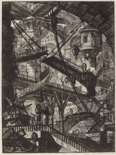 Die Zugbrücke von Giovanni Battista Piranesi