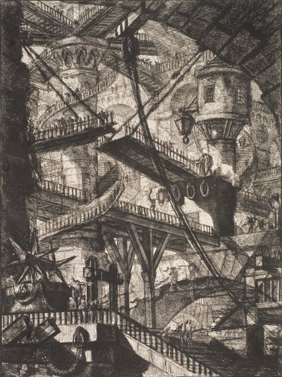 Die Zugbrücke von Giovanni Battista Piranesi