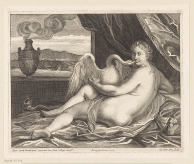 Leda und der Schwan von Giovanni Battista Sintes