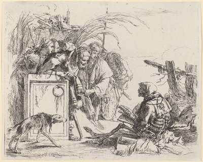 Der Tod gibt Audienz von Giovanni Battista Tiepolo