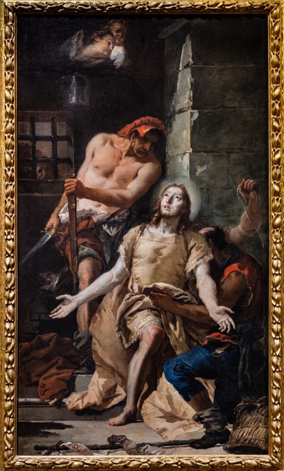Enthauptung von Johannes dem Täufer von Giovanni Battista Tiepolo