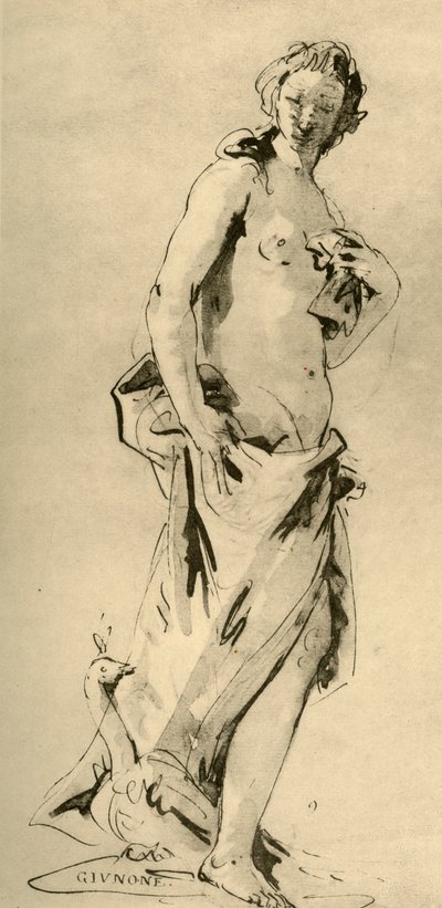 Juno, Mitte 18. Jahrhundert, 1928 von Giovanni Battista Tiepolo