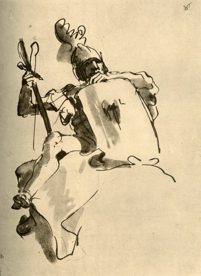 Mars, 1757, 1928 von Giovanni Battista Tiepolo