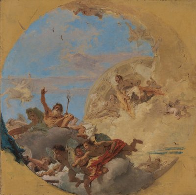 Neptun und die Winde von Giovanni Battista Tiepolo