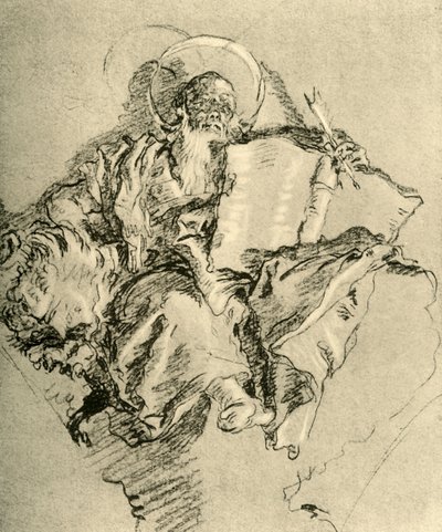 St. Markus, 1743, 1928 von Giovanni Battista Tiepolo