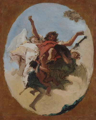 Die Apotheose des Heiligen Rochus von Giovanni Battista Tiepolo