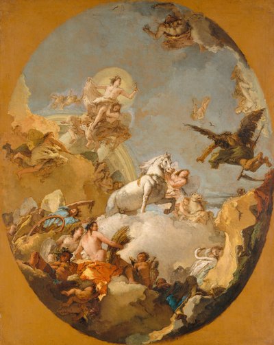 Der Wagen der Aurora, 1761-9 von Giovanni Battista Tiepolo