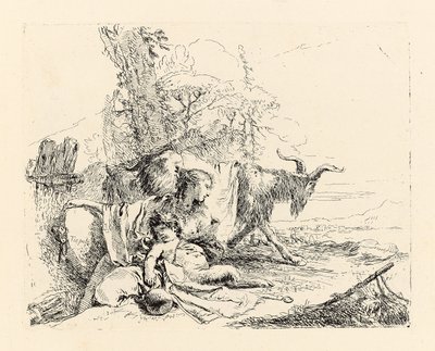 Vari Capricci, vor 1750 von Giovanni Battista Tiepolo